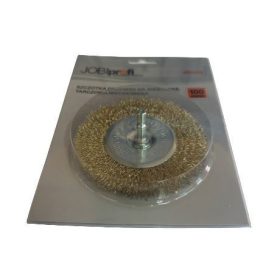 Drótcsiszoló HEX, 100 mm, réz