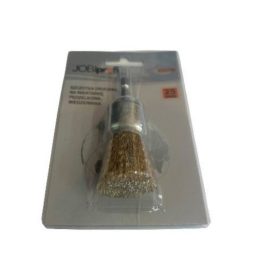 Drótkefe, HEX, 19 mm, réz