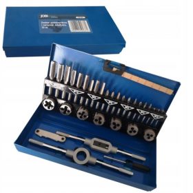 Menetfúró és menetmetsző klt. 32db-os M3-M12 JOBI-EXTRA