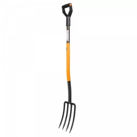   Mezőgazdasági ásóvilla ergonomikus markolattal, edzett bóracél fejjel 125cm