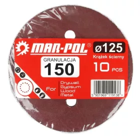 MAR-POL Csiszolókorong 125mm P150 (M08033)