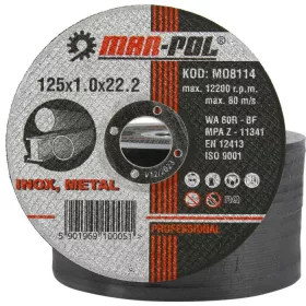 MAR-POL Fémvágókorong 125x1,0mm  (M08114)