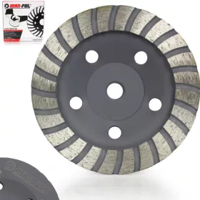 MAR-POL Gyémánt csiszoló korong 125mm TURBO (M08788)