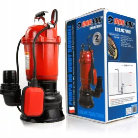   MAR-POL Merülő vízszivattyú úszókapcsolóval 750W, 18000l/h (M279901)