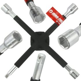   MAR-POL Keresztkulcs prof 14"-1/2".17.19.21 mm (M57012)