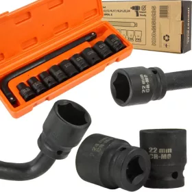   MAR-POL Dugókulcs klt. 1/2" 10db-os 10-24mm BJC. (M58235)