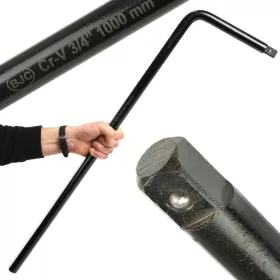 MAR-POL L-alakú kerékcsavarkulcs 3/4" 100cm (M58238)