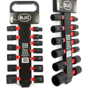   MAR-POL Gépi dugókulcs készlet 1/2” 8-27 mm / 38 mm BJC (M58290)
