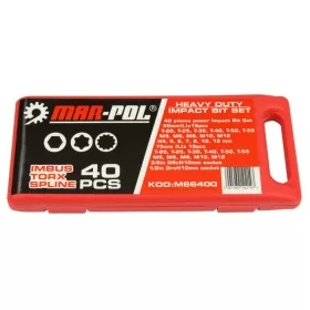 MAR-POL Torx kulcs klt., 40db-os (M66400)