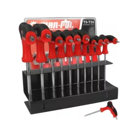 MAR-POL Torx kulcs klt. 10db-os T9-T50 (M66426)