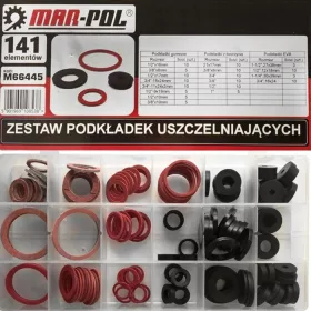 MAR-POL Gumi tömítés készlet 141db-os. (M66445)