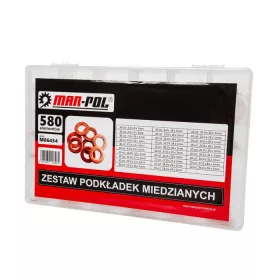 MAR-POL Réz alátét 580db-os készlet (M66454)