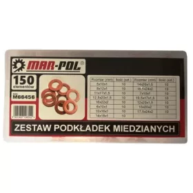 MAR-POL Rézalátét készlet 160db (M66456)