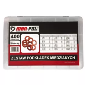 MAR-POL Réz alátétek klt. 400 db-os (M66460)