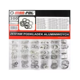 MAR-POL Alumínium alátétek klt. 300 db-os (M66471)