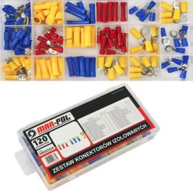 MAR-POL Szigetelt csatlakozó klt. 120 db-os (M66504)