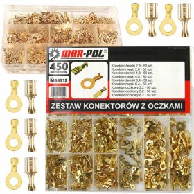 MAR-POL Csatlakozó klt. 450 db-os (M66512)