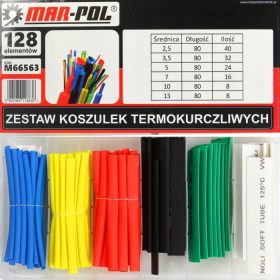 MAR-POL Hőre zsugorodó klt. 128 db-os (M66563)