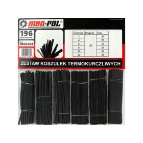 MAR-POL Hőre zsugorodó klt. 196 db-os (M66564)