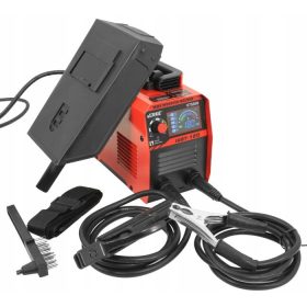   MAR-POL IGBT-180T LCD kijelző MMA inverteres hegesztőgép 180A VERKE (M75008)