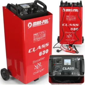   MAR-POL AKKUMULÁTOR TÖLTŐ,ÉS BIKÁZÓ 12V-24V 360A-600A. (M82513)