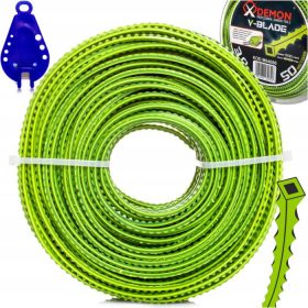   MAR-POL Fűnyíródamil 3,0mm 50m fogazott V-BLADE *A (M84086)