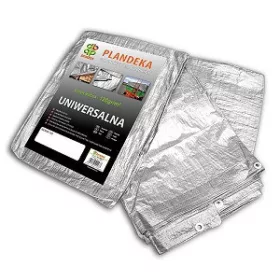   Ponyva, ezüst 10x15 m, 120gr/nm(K1)-(A névleges mérettől a valós méreteltérés akár 5% is lehet.)
