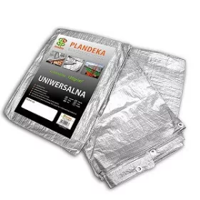   Ponyva, ezüst 3x5 m, 120gr/nm(K12)-(A névleges mérettől a valós méreteltérés akár 5% is lehet.)