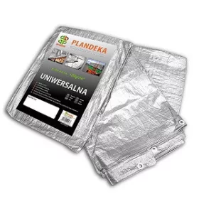   Ponyva, ezüst 5x8 m, 120gr/nm(K5)-(A névleges mérettől a valós méreteltérés akár 5% is lehet.)