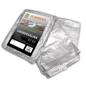   Ponyva, ezüst 6x8 m, 120gr/nm(K4)-(A névleges mérettől a valós méreteltérés akár 5% is lehet.)