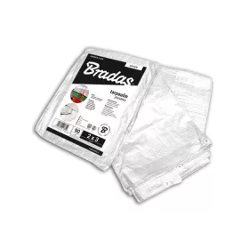   Ponyva, fehér 2x3 m, 90gr/nm(K40)-(A névleges mérettől a valós méreteltérés akár 5% is lehet.)