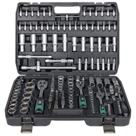   Dugókulcs készlet 1/2" 3/8" 1/4" 172db-os *A