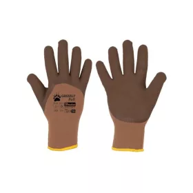 Védőkesztyű 11 GRIZZLY FULL, latex