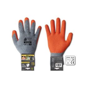   Védőkesztyű 11 HUZAR CLASSIC PLUS, latex, vastag."B"