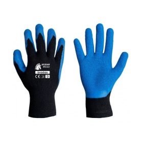 Védőkesztyű 11 HUZAR WINTER, latex, vastag.
