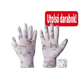 Védőkesztyű 6 NITROX FLOWERS, nitril."B" *A