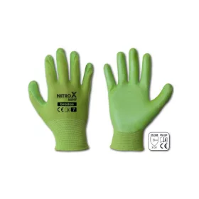 Védőkesztyű 6 NITROX MINT, nitril."B"