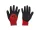 Védőkesztyű 8 PERFECT GRIP RED FULL, latex.