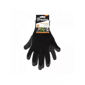 Védőkesztyű 10 TERMO GRIP BLACK, latex *A