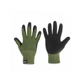 Védőkesztyű 8 TERMO GRIP GREEN, latex