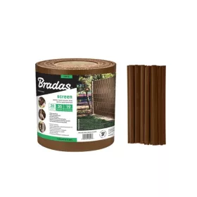 Kerítésszalag 19cm x 35 fm, 450g/m2, barna RAL8011