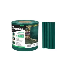 Kerítésszalag 19cm x 35 fm, 450g/m2, zöld RAL6005