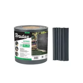 Kerítésszalag 19cm x 35 fm, 450g/m2, szürke RAL7016