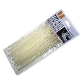   Kábelkötegelő 2,5x100mm átlátszó 100 db (K250/500) (TS1125100N)