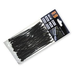   Kábelkötegelő 3,6x150mm UV fekete 100 db (K250/500) (TS1136150B)