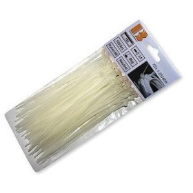   Kábelkötegelő 3,6x150mm átlátszó 100 db (K250/500) (TS1136150N)