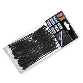   Kábelkötegelő 3,6x250mm UV fekete 100 db (K100/400) (TS1136250B)