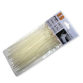   Kábelkötegelő 4,8x400mm átlátszó 100 db (K50/100) (TS1148400N)