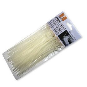   Kábelkötegelő 7,6x300mm átlátszó 100 db (K50) (TS1176300N)