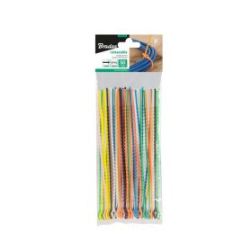   Oldható multifunkcionális kötegelő 2,9x180mm, 7 szín MIX - 50 db (TS1329180M-50)